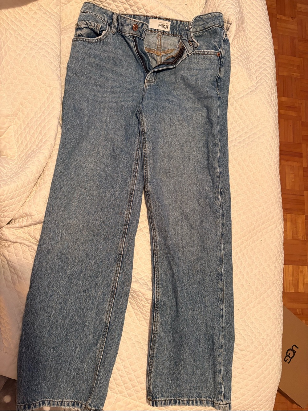Dynamite Mika relaxed straight jeans!
